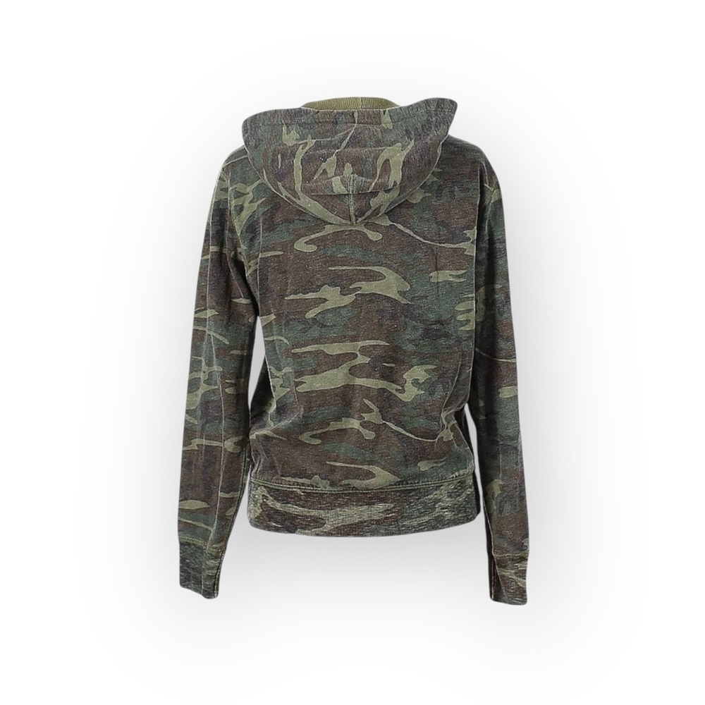 VHTF: new Lucky Brand シ Embroidered Winged Peace Sign Zip Hoodie Sweatshirt シ S - Picture 3 of 16
